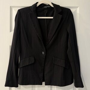 Amanda + Chelsea Black Tailored Blazer Jacket – Size S